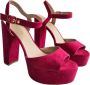 Stuart Weitzman Ryder Plateau Sandalen Pink Dames - Thumbnail 2