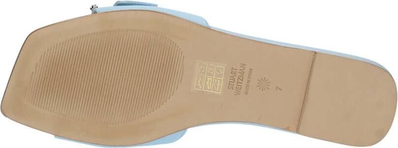 Stuart Weitzman Sandalen Clear Blue Dames