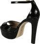 Stuart Weitzman Zwarte Patentleren Hoge Hak Sandalen Black Dames - Thumbnail 5