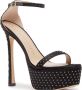 Stuart Weitzman Hollywood Shine Sandalen Black Dames - Thumbnail 3