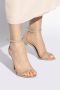 Stuart Weitzman Zilveren stof Nudist II Sandalen Gray Dames - Thumbnail 4