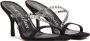 Stuart Weitzman Kristal Slide Hak Muiltje Black Dames - Thumbnail 2