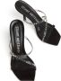 Stuart Weitzman Kristal Slide Hak Muiltje Black Dames - Thumbnail 4