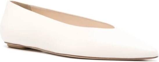 Stuart Weitzman Seashell Lina Flat Schoenen Beige Dames