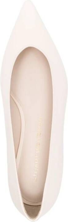 Stuart Weitzman Seashell Lina Flat Schoenen Beige Dames