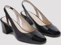 Stuart Weitzman Zwarte Slingback Hakken Schoenen Black Dames - Thumbnail 3