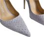 Stuart Weitzman Sprankelende Blauwe Suède Pumps Blue Dames - Thumbnail 2