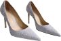 Stuart Weitzman Sprankelende Blauwe Suède Pumps Blue Dames - Thumbnail 3