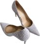 Stuart Weitzman Sprankelende Blauwe Suède Pumps Blue Dames - Thumbnail 4