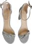 Stuart Weitzman Sprankelende Bow Sandalen Gray Dames - Thumbnail 3