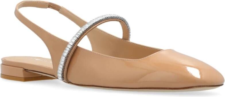 Stuart Weitzman Stefanie' platte schoenen Beige Dames