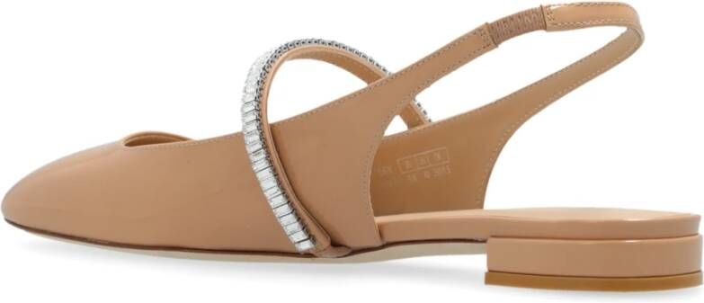 Stuart Weitzman Stefanie' platte schoenen Beige Dames