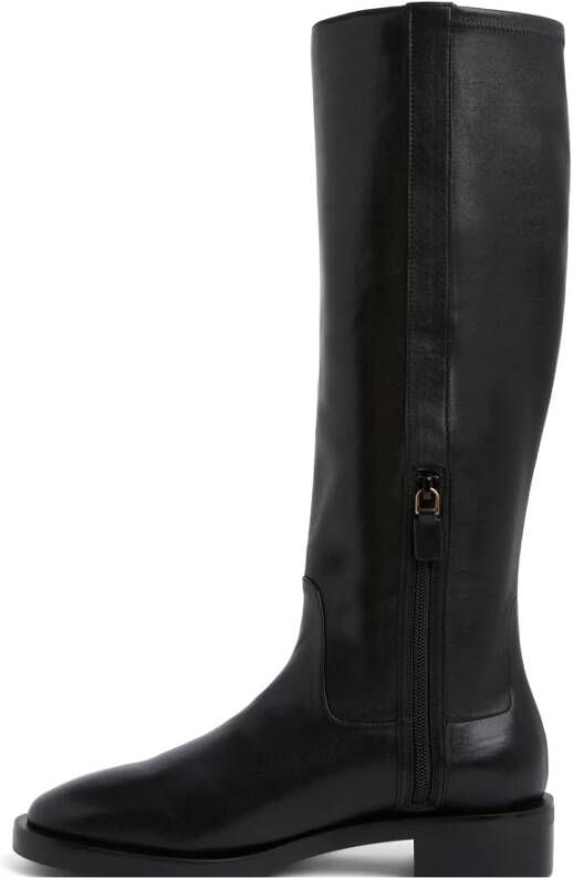 Stuart Weitzman Stijlvolle Kniehoge RijHoge Laarzen Black Dames