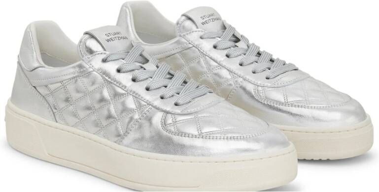 Stuart Weitzman Stijlvolle Tennissneaker Gray Dames