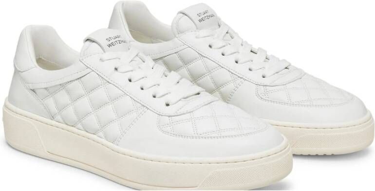 Stuart Weitzman Stijlvolle Tennissneaker White Dames