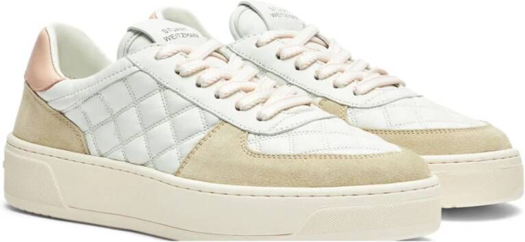 Stuart Weitzman Stijlvolle Tennissneaker White Dames