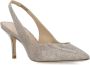 Stuart Weitzman Strass Slingback met Pijl Teen Beige Dames - Thumbnail 3