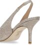 Stuart Weitzman Strass Slingback met Pijl Teen Beige Dames - Thumbnail 6