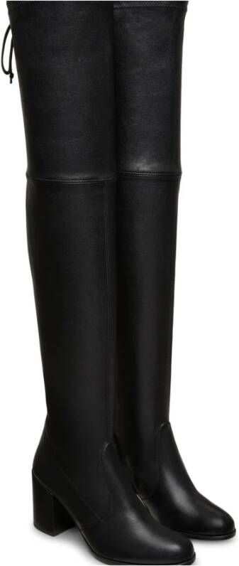 Stuart Weitzman Stretch Over-de-Knie Laars Black Dames