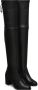 Stuart Weitzman Stretch Over-de-Knie Laars Black Dames - Thumbnail 2