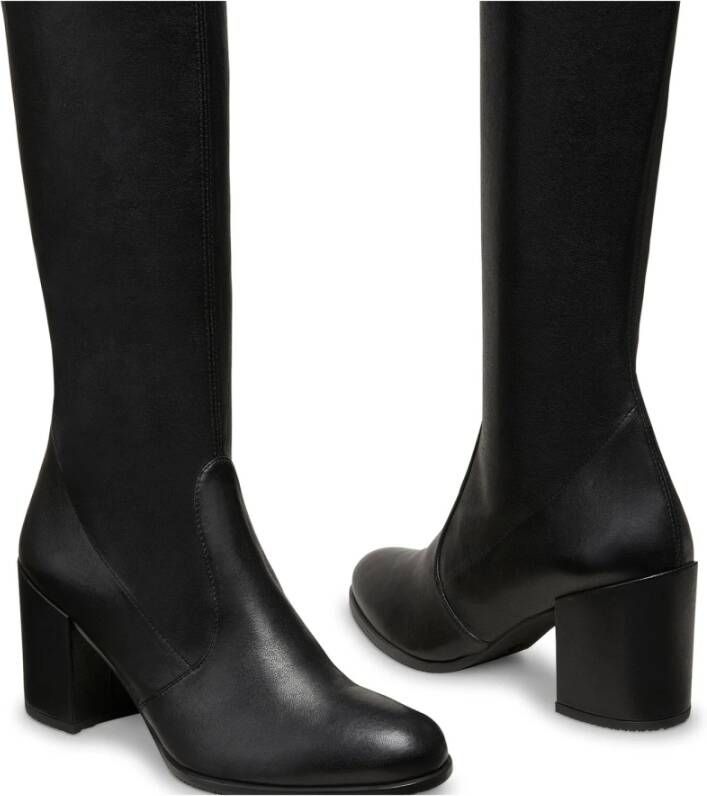 Stuart Weitzman Stretch Over-de-Knie Laars Black Dames