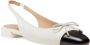 Stuart Weitzman Strik Slingback Platte Beige Dames - Thumbnail 2