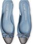 Stuart Weitzman Strik Slingback Platte Blue Dames - Thumbnail 4