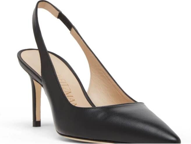 Stuart Weitzman Stuart 75 Slingback Pump Zwart Dames