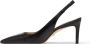 Stuart Weitzman Stuart 75 Slingback Pump Zwart Dames - Thumbnail 3