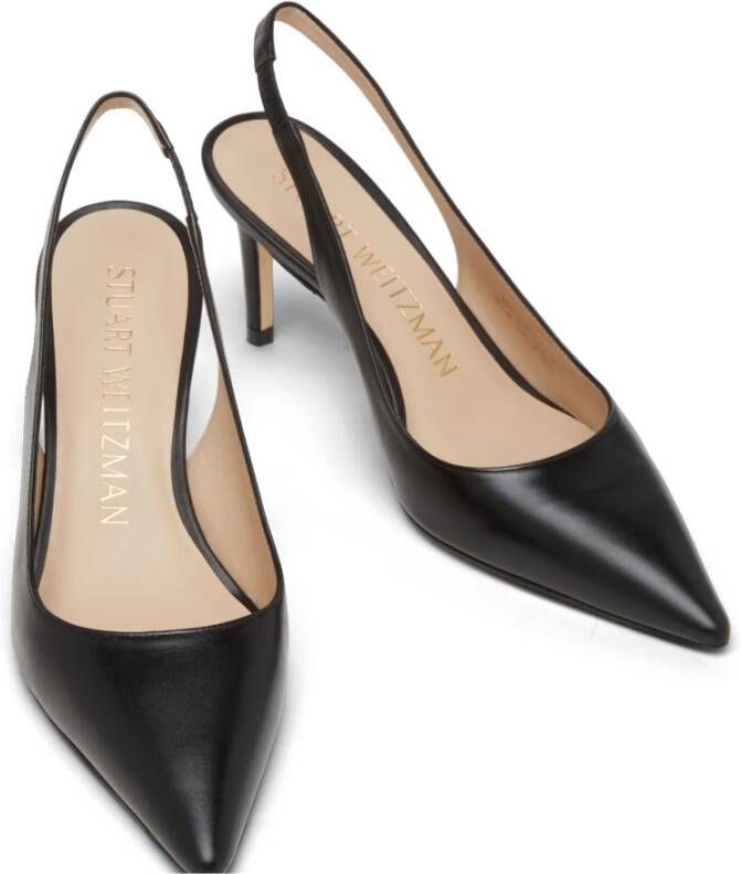 Stuart Weitzman Stuart 75 Slingback Pump Zwart Dames