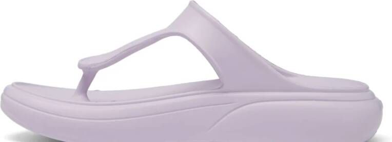 Stuart Weitzman Stuflex T-Strap Slid Purple Dames