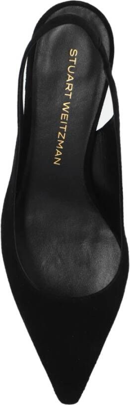 Stuart Weitzman Suede hakken Naomi Black Dames