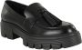 Stuart Weitzman Tassel Loafer Black Dames - Thumbnail 2