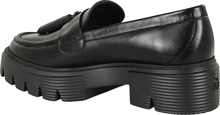 Stuart Weitzman Tassel Loafer Black Dames