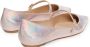 Stuart Weitzman Verstelbare Band Mary Jane Flat Beige Dames - Thumbnail 3