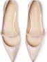 Stuart Weitzman Verstelbare Band Mary Jane Flat Beige Dames - Thumbnail 4