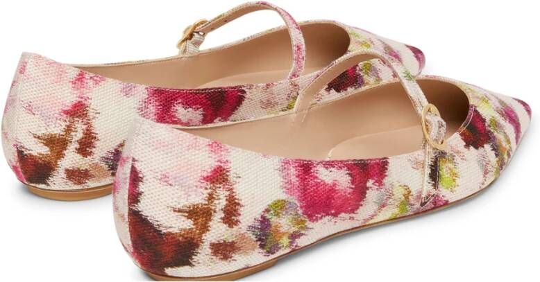 Stuart Weitzman Verstelbare Mary Jane Platte Schoen Multicolor Dames