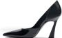 Stuart Weitzman Vinnie 100 Dorsay Pump Black Dames - Thumbnail 3