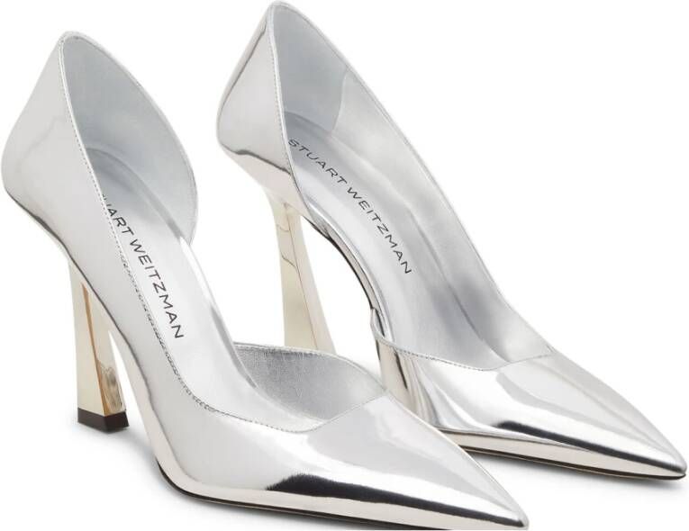 Stuart Weitzman Vinnie 100 Dorsay Pump Gray Dames