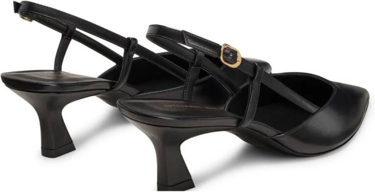 Stuart Weitzman Vinnie 50 Slingback Black Dames