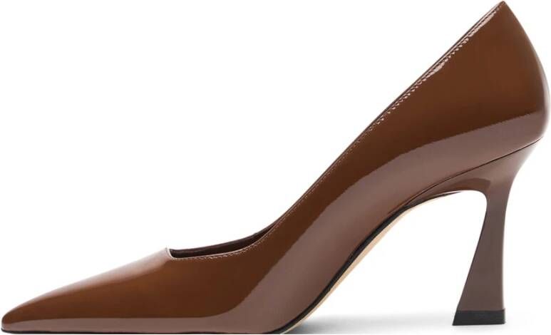 Stuart Weitzman Vinnie 85 Pomp Brown Dames