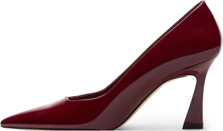 Stuart Weitzman Vinnie 85 Pomp Red Dames