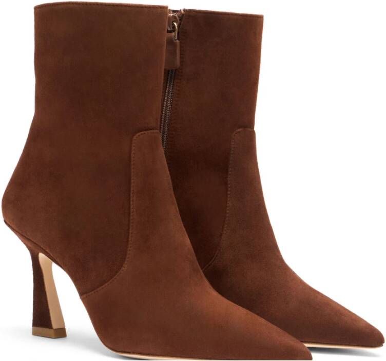 Stuart Weitzman Vinnie Bootie Brown Dames