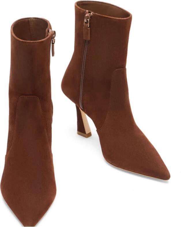 Stuart Weitzman Vinnie Bootie Brown Dames