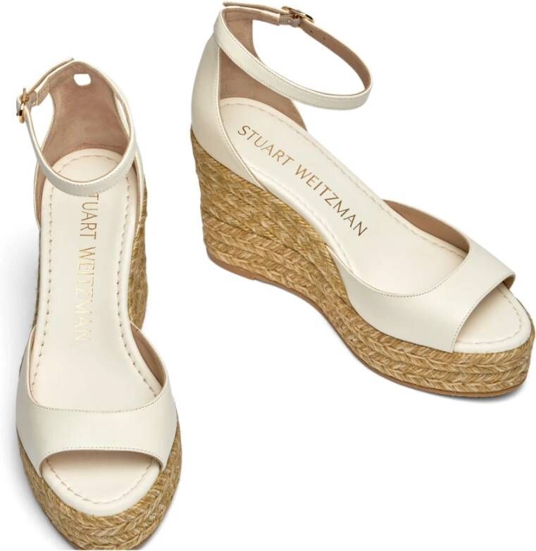 Stuart Weitzman Wedges Beige Dames