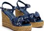 Stuart Weitzman Wedges Blue Dames - Thumbnail 2