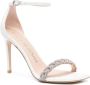 Stuart Weitzman Witte hoge hak sandalen White Dames - Thumbnail 2