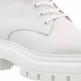 Stuart Weitzman Witte Lace-Up Bootie met Platform White Dames - Thumbnail 3