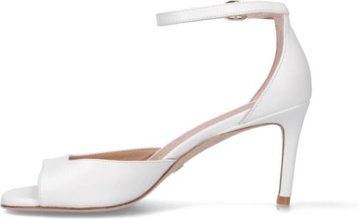 Stuart Weitzman Witte Sandalen Sandali White Dames