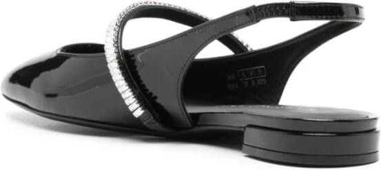 Stuart Weitzman Zwarte Ballerina Schoenen voor Vrouwen Black Dames